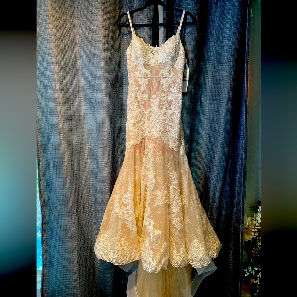 Size 6 mermaid wedding dress